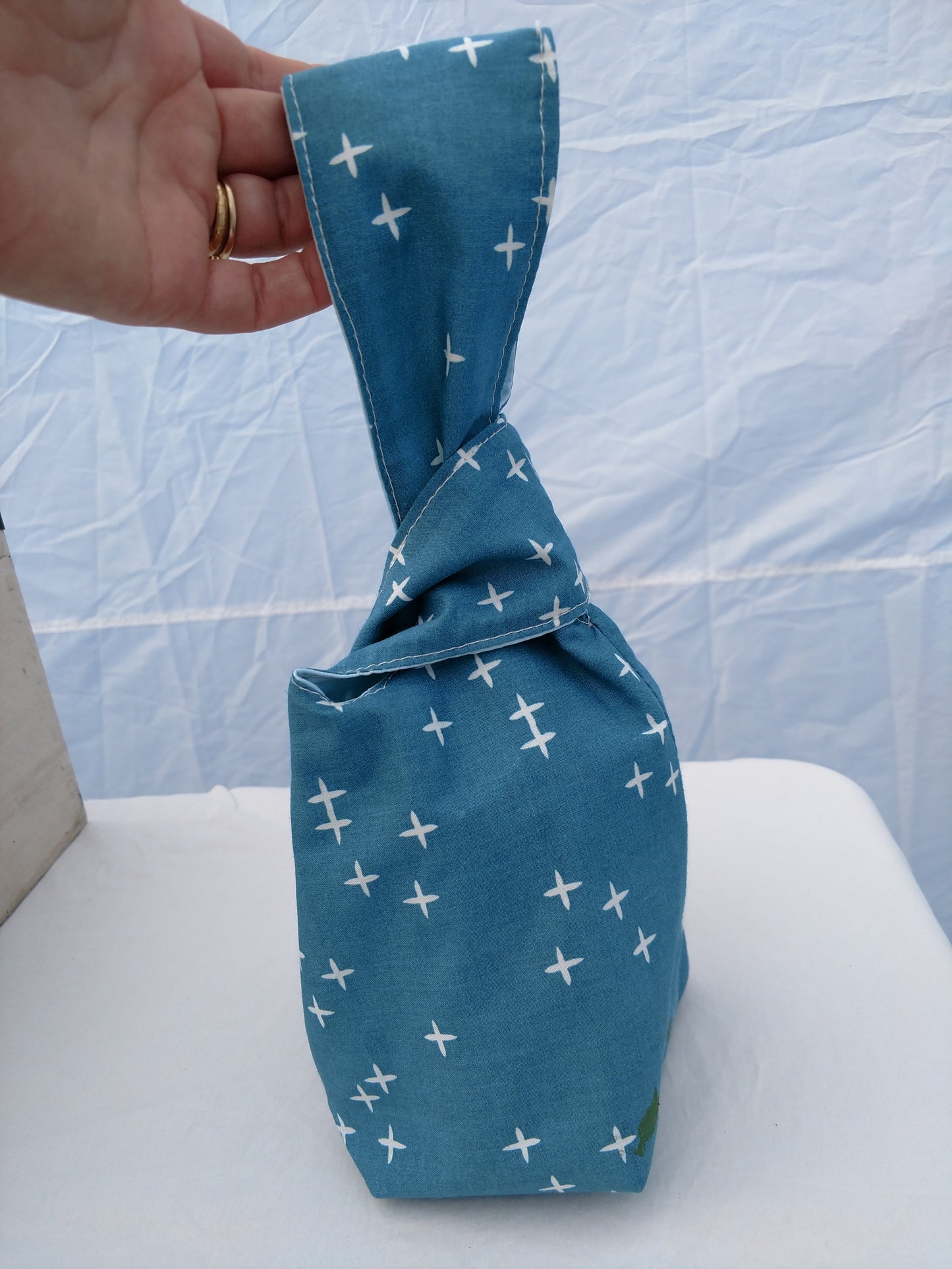 PDF sewing pattern. Knot bag. Knitting project bag!