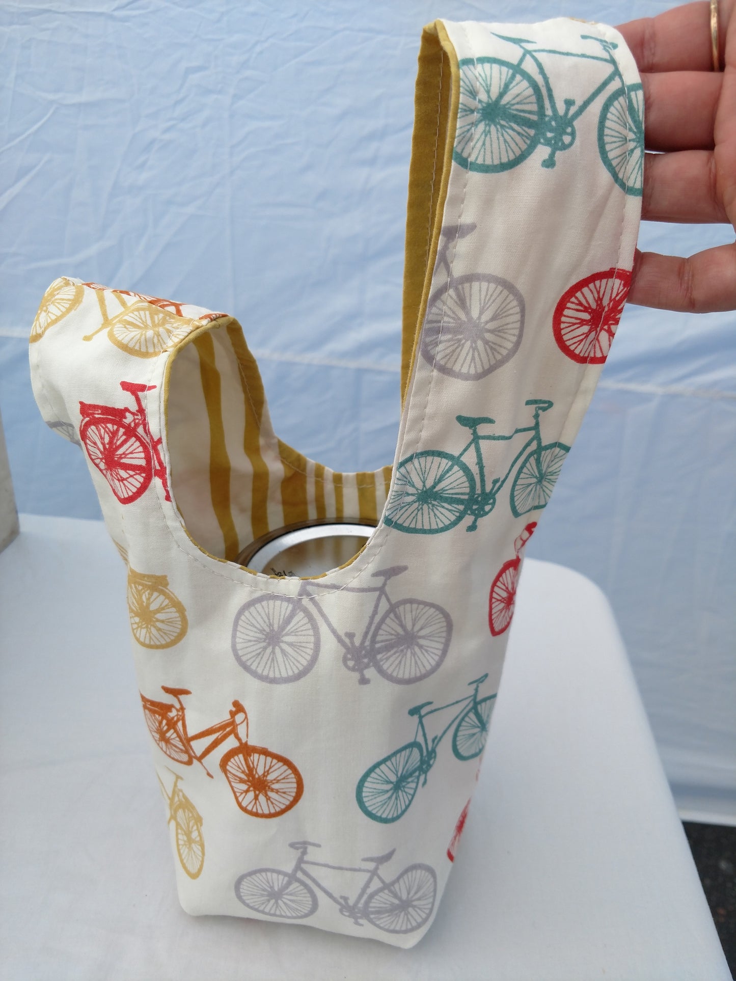 PDF sewing pattern. Knot bag. Knitting project bag!