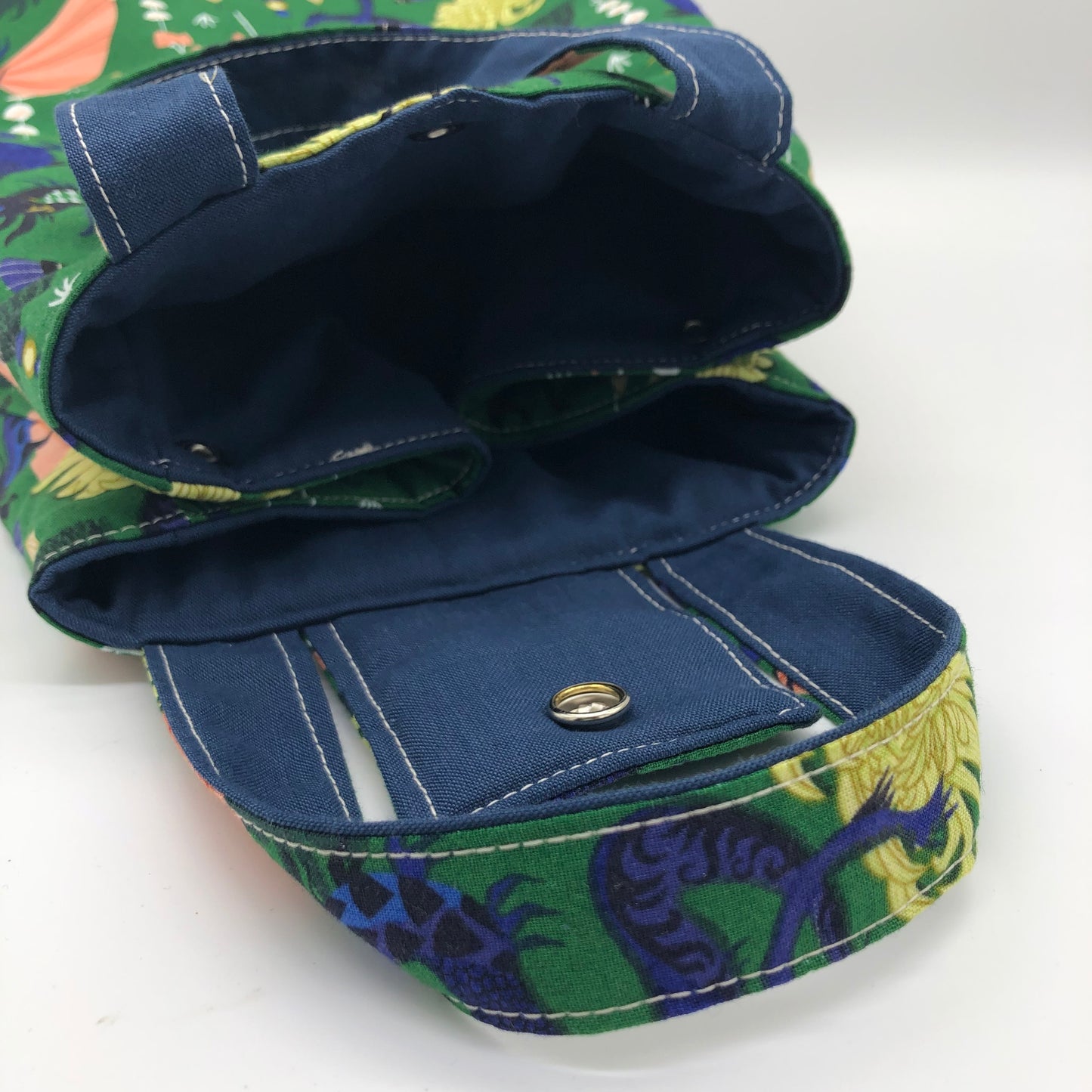 Beatrice bag lunch bag PDF sewing pattern. Zero waste sewing pattern!